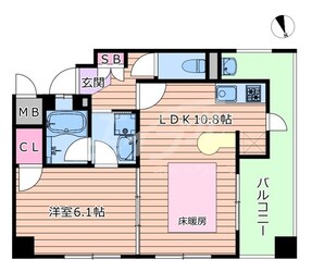 エステムプラザ江坂公園エイジアムの物件間取画像